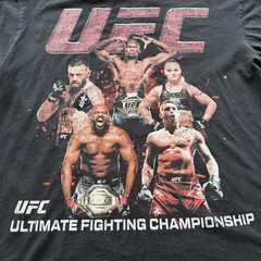 UFC Ultimate Fighting Championship Promo AOP T-Shirt Sz Large Double Sided
