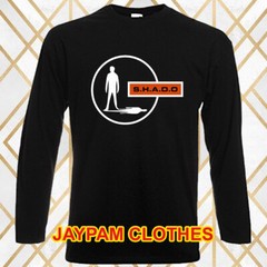SHADO UFO Sci Fi Gerry Anderson TV Men’s Long Sleeve Black T-Shirt Size S – 2XL