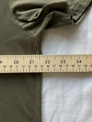Quince Men’s 100% Pima Cotton Luxe Touch Tee Shirt Olive Green Quiet Luxury