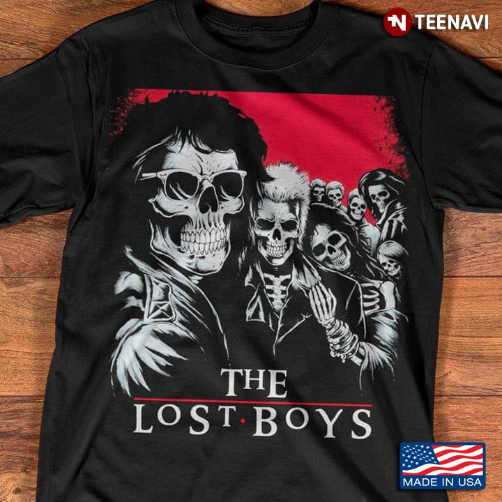 The Lost Boys T Shirt Skeleton The Lost Boy Halloween T-Shirt NH23912