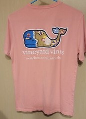 Vineyard Vines Men XS Whale Pocket Crew T-Shirt Tee Westchester Country Club
