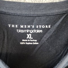 The Men’s Store at Bloomingdale’s Supima Cotton Tee Men’s XL True Navy Pullover