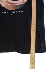 AS COLOR ARCTIC MONKEYS 2022 Concert T-Shirt Graphic Black Medium Unisex NWOT