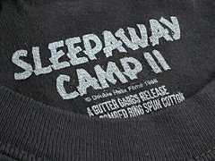 Rare Sleepaway Camp II 2 Unhappy Campers Shirt Gutter Garbs Angela Baker Limited