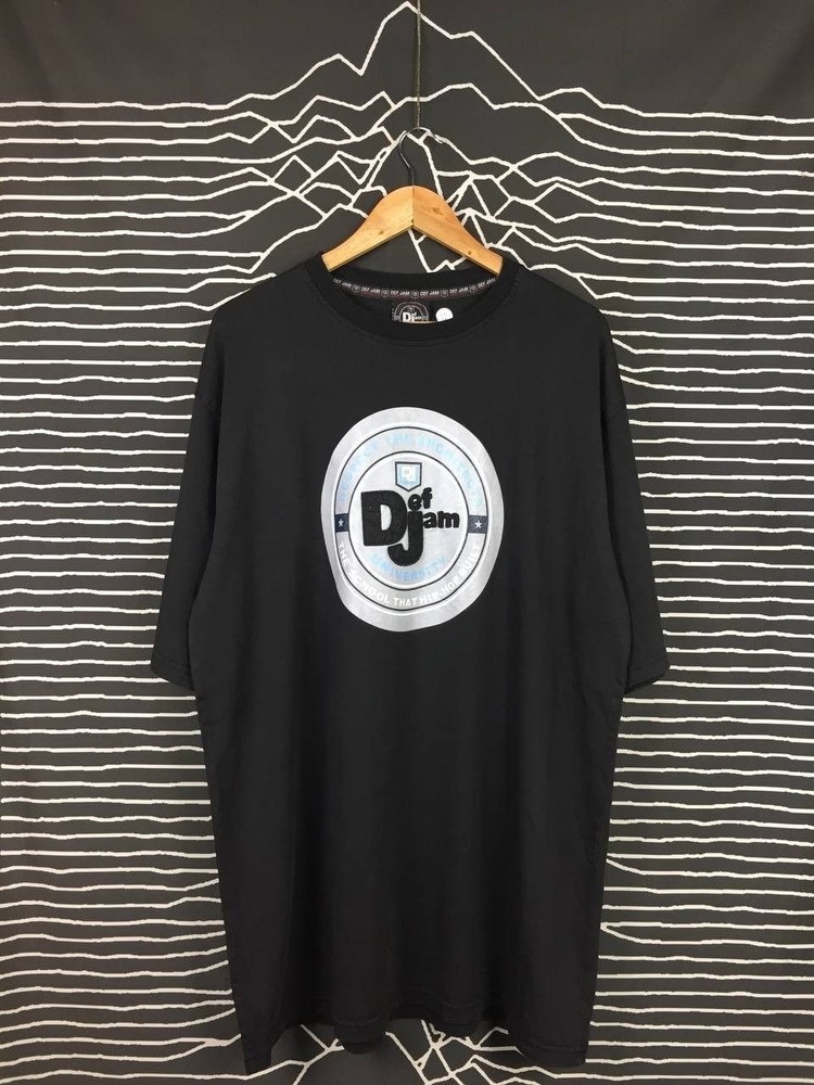 Vtg DEF JAM University The School That Hip-Hop Built Tee