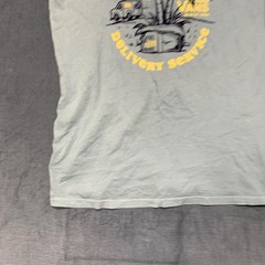 Vans Dual Palm Delivery Service T Shirt Mens Medium Gray Crew Neck Classic Fit