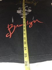 Vintage Biggie Smalls T Shirt Brooklyn Mint Notorious BIG Crown Black Small Y2K