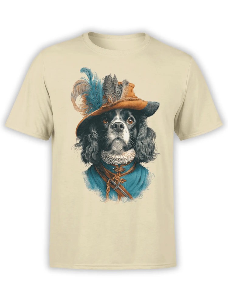 Musketeer Spaniel Dog T-Shirt | Unisex
