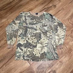 Ace Sportswear Tshirt Mens Size Large Advantage Camouflage Outdoors Hunting 3D
