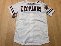 Colosseum Lafayette Leopards Baseball Jersey White Maroon Men’s Small NWT FreeSH