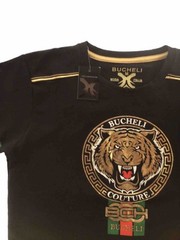 Men’s Bucheli T Shirt,Italian Style,Cotton,Slim Fit,Stretch M…..A4.M
