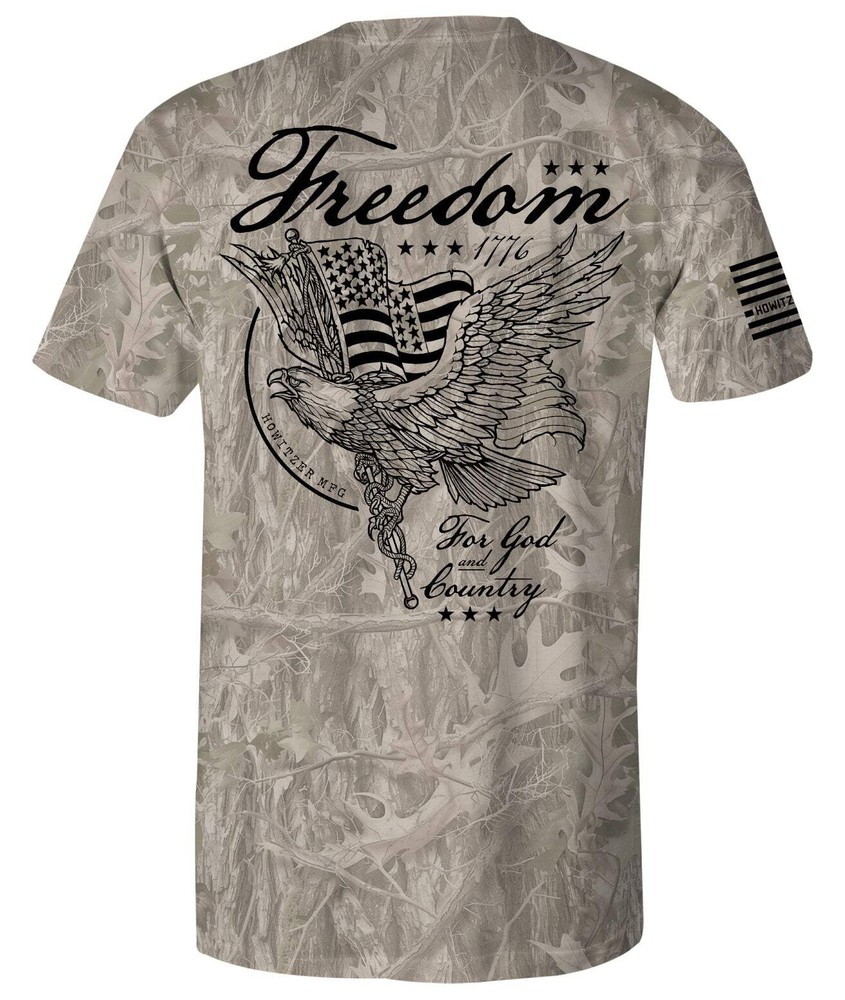 Howitzer Clothing Men’s T-shirt Freedom Country