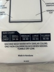 NIP Roundtree & Yorke 3-Pack V-Neck T-Shirts White Size XL 100% Combed Cotton