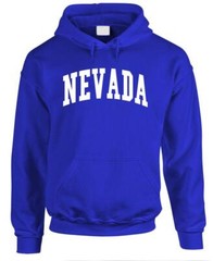 NEVADA – united states usa patriot – Fleece Pullover Hoodie