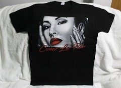 SELENA COMO LA FLOR SINGER MUSIC MEXICO T-SHIRT