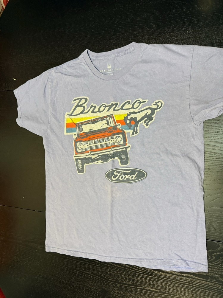 Junk Food Clothing Light Purple Bronco Ford Graphic Tee