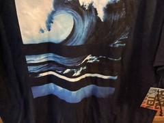 NWT HANG TEN Navy Blue Ocean Waves Surfing S/S T-shirt SZ XL – Cool