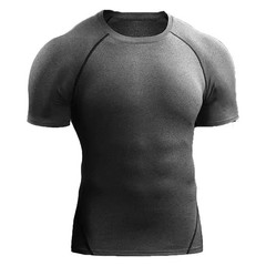 Men’s Quick Drying Outdoor Sports T-Shirt Tee Shirt Stretch Fit Running Fitness