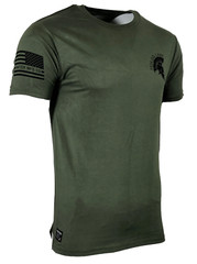 Howitzer Style Men’s T-Shirt MOLON LABE Military Green Grunt S M L XL 2XL 3XL