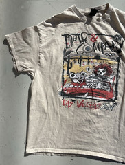 Men’s Dead & Co T-Shirt Beige 2024 Sphere XL Las Vegas Hippie Ralph Steadman Art