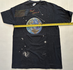 Vintage Hot Tuna Space Tour Band T-Shirt USA Large Jorma Kaukonen 1980s