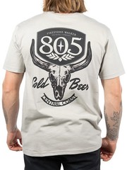 Fasthouse Men’s 805 Premier Outlaw Short Sleeve T-shirt Cold Beer Country Tee