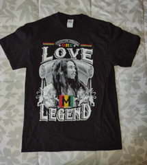 NEW Bob Marley One Love Black T Shirt Size 3XL