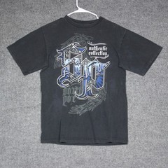 JNCO Type South Pole Mens XL Black Graphic T Shirt Grunge Skater Retro Y2K