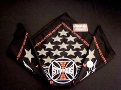 3 Hooters Uniform XL Sturgis T-Shirt USA Flag 3 Bandanna OOP work store closed