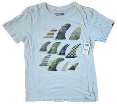 Vans New Mens Light Mint Fashion Graphic Print Short Sleeve Shirt Size XL