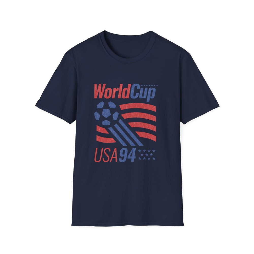 World Cup USA 94 Soccer Ball T-Shirt | Retro 1994 WorldCup Tee, Vintage FIFA