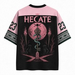 Hecate Graphic Print Jersey Polyester Breathable Quick Dry Comfortable T-Shirt