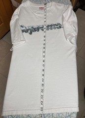 Supreme Chrome Logo Tee White SS20 T-Shirt Size Medium – Made in USA