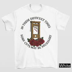 French Revolution Guillotine Shirt Gildan 5000 Eat The Rich Leftist Tee 5XL New