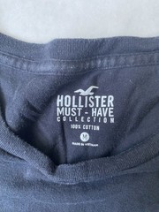 Hollister Must-Have Collection Black Crew Neck T-Shirt Mens Medium