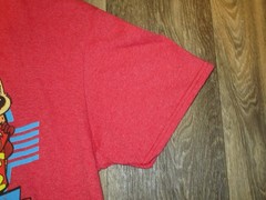 Disney Chip N Dale Rescue Rangers Shirt Mens XL Red cartoon Graphic tee