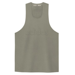 adidas Fear Of God Athletics Crew Neck Tank Top Mens Grey Casual Athletic IM608