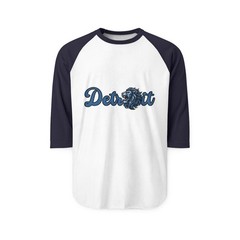 Detroit Lions Unisex Raglan Shirt Casual Football Tee Gift for Sports Fans