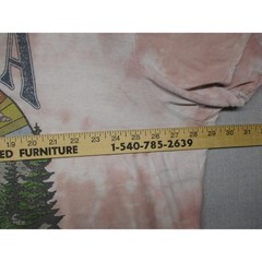 Cold Crush Pink Tie-Dye Graphic Outdoorsy Montana T-Shirt Unisex Size 3X