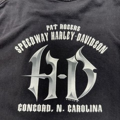 Harley-Davidson Men’s Black 2XL Cotton Graphic T-Shirt Speedway Concord NC