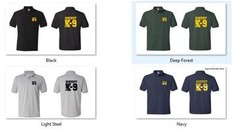 Deputy Sheriff K-9 unit Law Enforcement Mens Polos Tees S-5XL