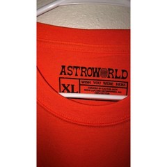 Travis Scott AstroWorld Orange tee XL
