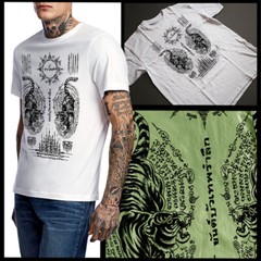 Muay Thai Tattoo T-Shirt Thailand Sak Yant Tiger Size Small to 3XL New, cotton