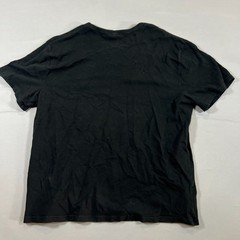 Champion T Shirt Mens L Black Embroidered Logo Cotton Ribbed Crew Neck Pullover