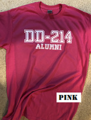 DD-214 Alumni Military T-shirt. Perfect For Marines, Army, Navy Air-force 120G