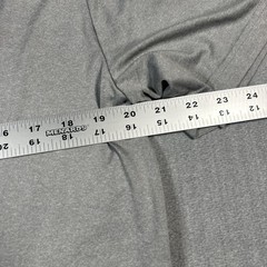 Reebok Mens Polyester Stretch T-shirt Work out Gym Medium Sport Tee Gray