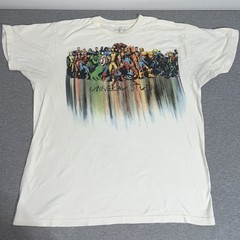 Universal Studios Marvels Hero’s/Villains Shirt Mens L Color Drip SpiderMan Hulk