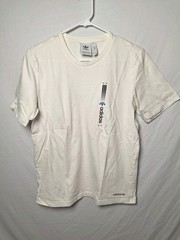 Adidas Orignals T-Shirt Mens S White Regular Fit Short Sleeve Crew Neck Pullover