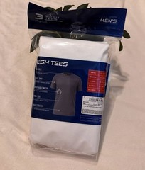 Wrangler Five Star Performance Mesh Crew T-Shirt, Stretch Fabric, Small