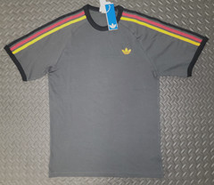 NEW MEN’S ADIDAS ORIGINALS 3-STRIPES CALIFORNIA TEE SHIRT ~SIZE XL #KC867